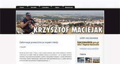 Desktop Screenshot of maciejak.pl